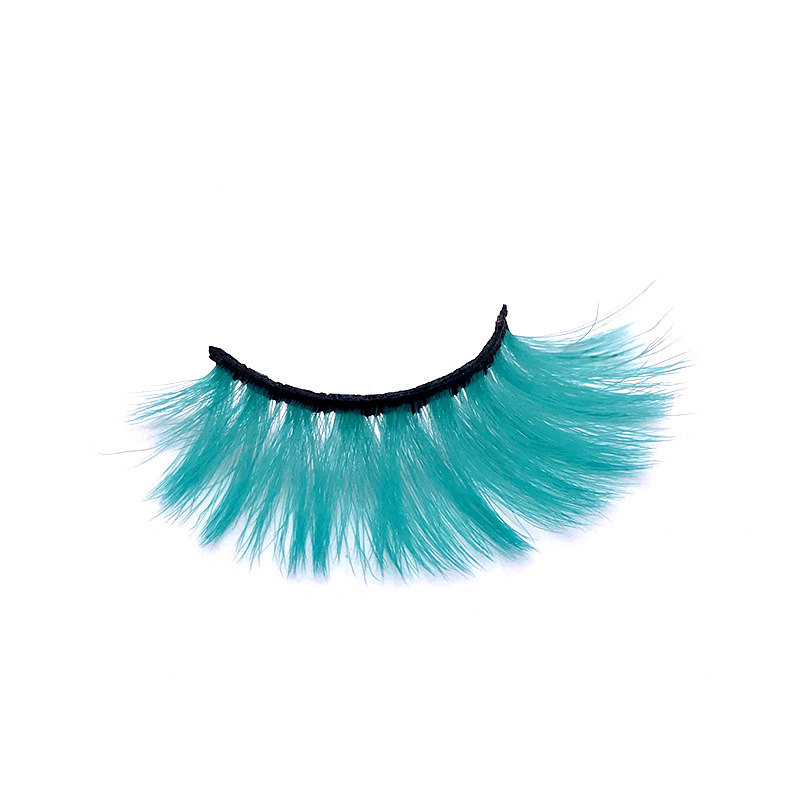 Popular Mink Color False Eyelashes European and American Thick Curl Stage Makeup Christmas Eyelash in Stock Wholesale
