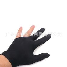 台球手套专用私人三指手套桌球球房球厅桌球左手手套台球配件用品