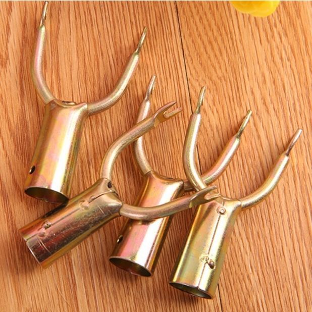 金属衣叉杆衣叉头撑衣杆衣叉子晾衣杆接头晒衣叉头子晾衣杆晾衣头