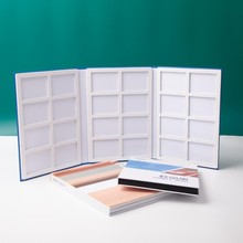 定制板材色卡本展示册烤漆晶钢门全屋家居板材样板卡外壳印刷LOGO
