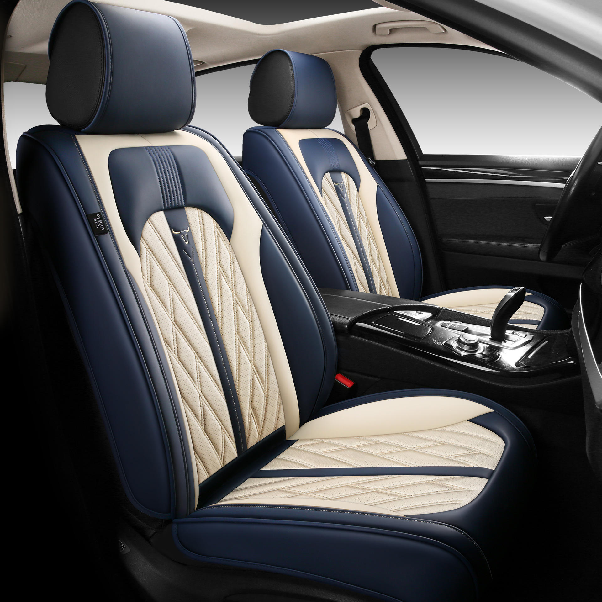 汽车坐垫四季通用crv思域缤智xrv锋范凌派飞度全皮全包座椅套