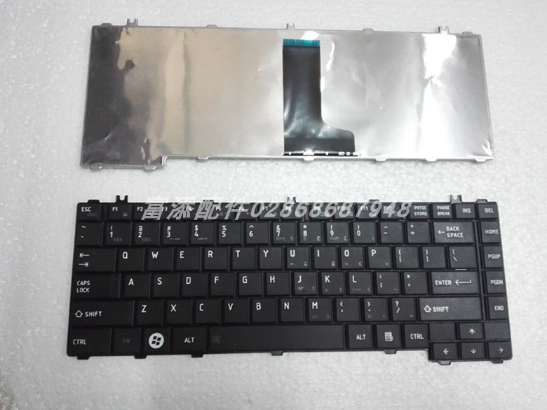 适用东芝l600 d l630 c640 l745d l700 l730 l645 c600 l640 键盘