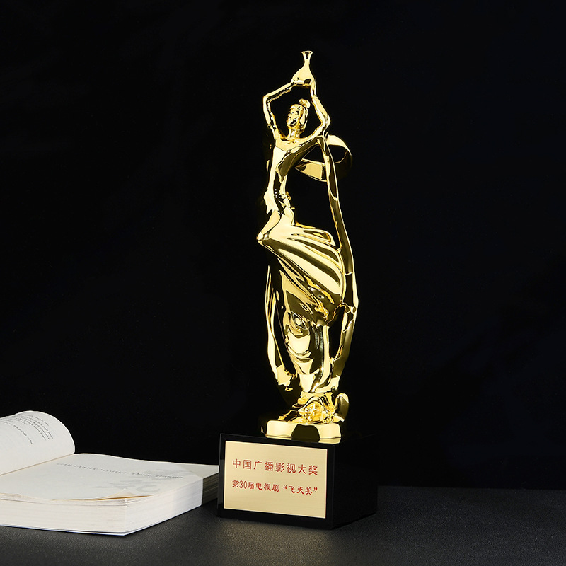 电视节奖杯厂家 飞天奖 百花奖 天坛奖 金鹰奖 北京奖杯 影视大奖