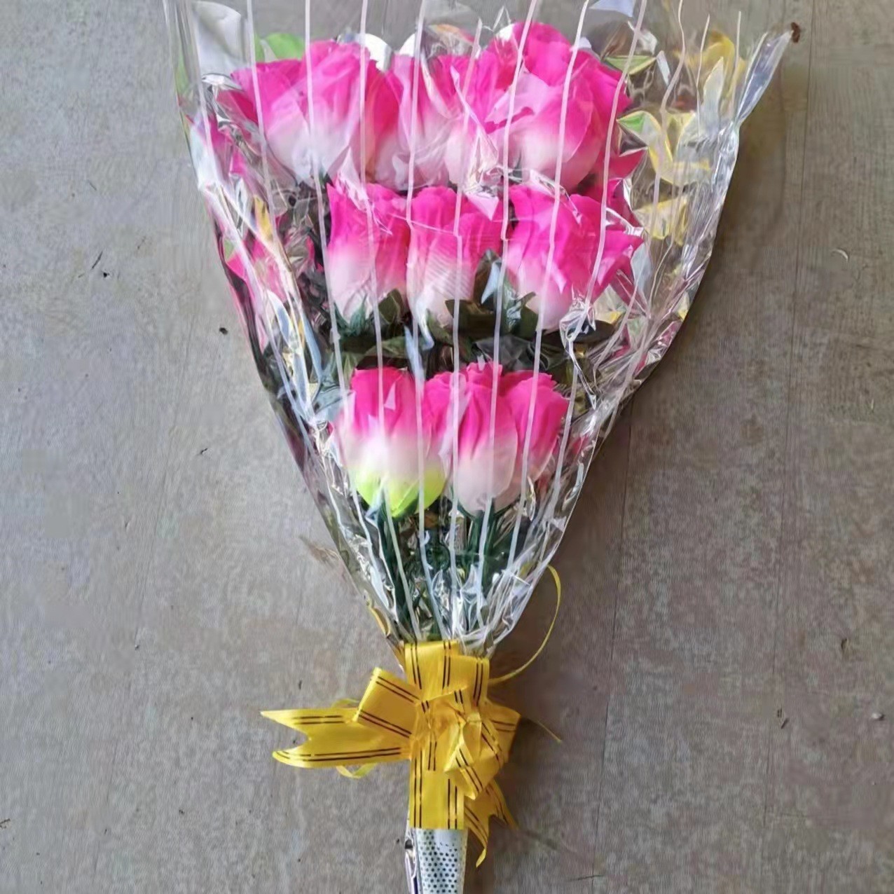 玫瑰清明花束手捧花花束殡葬用品白事用品清明扫墓烧纸花圈寿衣