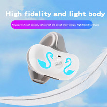 新款GD68蓝牙耳机耳夹式不入耳单耳无线运动耳机商务款式跨境批发
