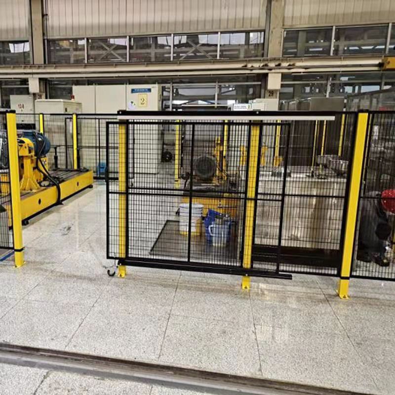 0成交0平方米工业机器人安全围栏机械臂防护栏设备隔离网设备隔离护栏