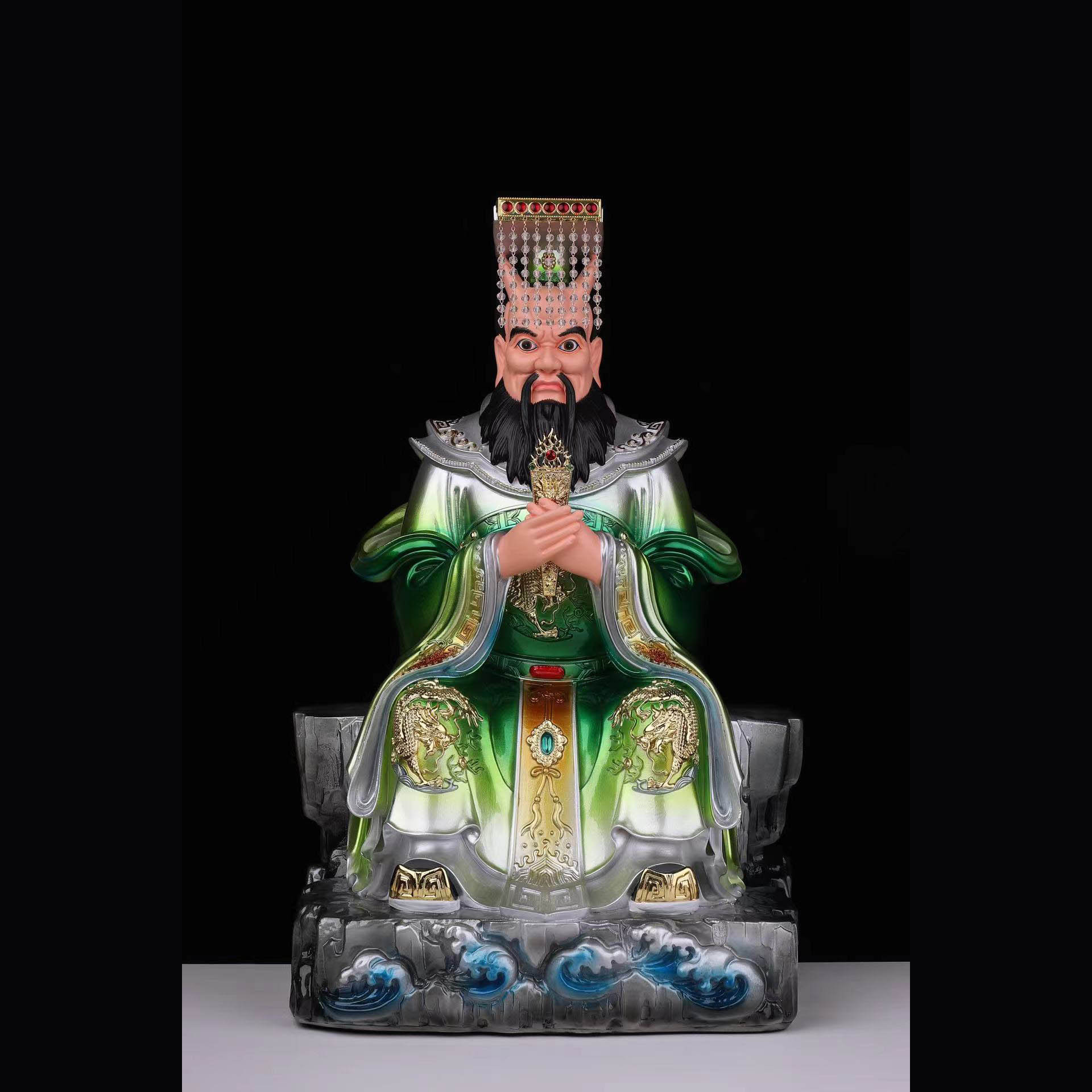 龙王爷神像四海龙王东海龙王西海龙王北海龙王供奉家用家居摆件