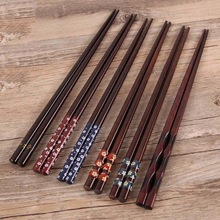 Japanese Style Natural Wooden Chopsticks For Creative跨境专