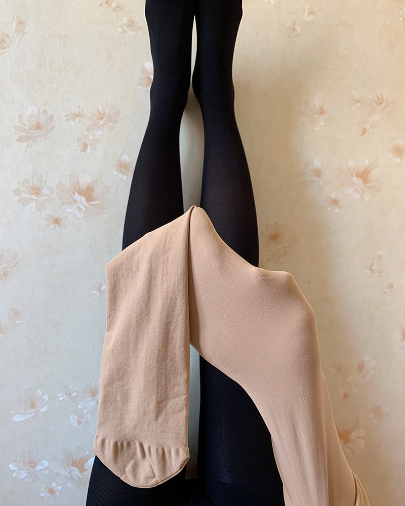 200d春秋天鹅绒连裤袜哑光钢丝袜紧致美腿收腹提臀丝袜中厚款