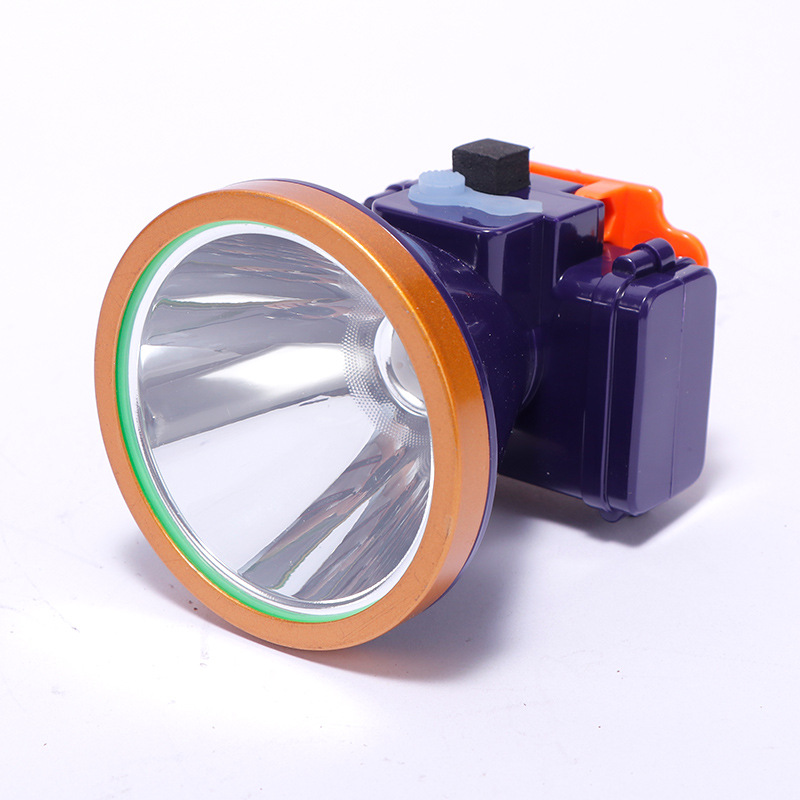 锂电池头戴式夜钓灯批发 充电式led锂电头灯 强光大功率户外头灯