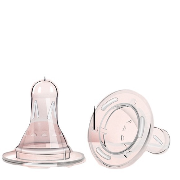 Cross-Border Foreign Trade Baby Bottle Accessories Nipple Pet Milk Bottle Feeding Nipple Standard Mouth Puppy Kittens Silicone Nipple Wholesale