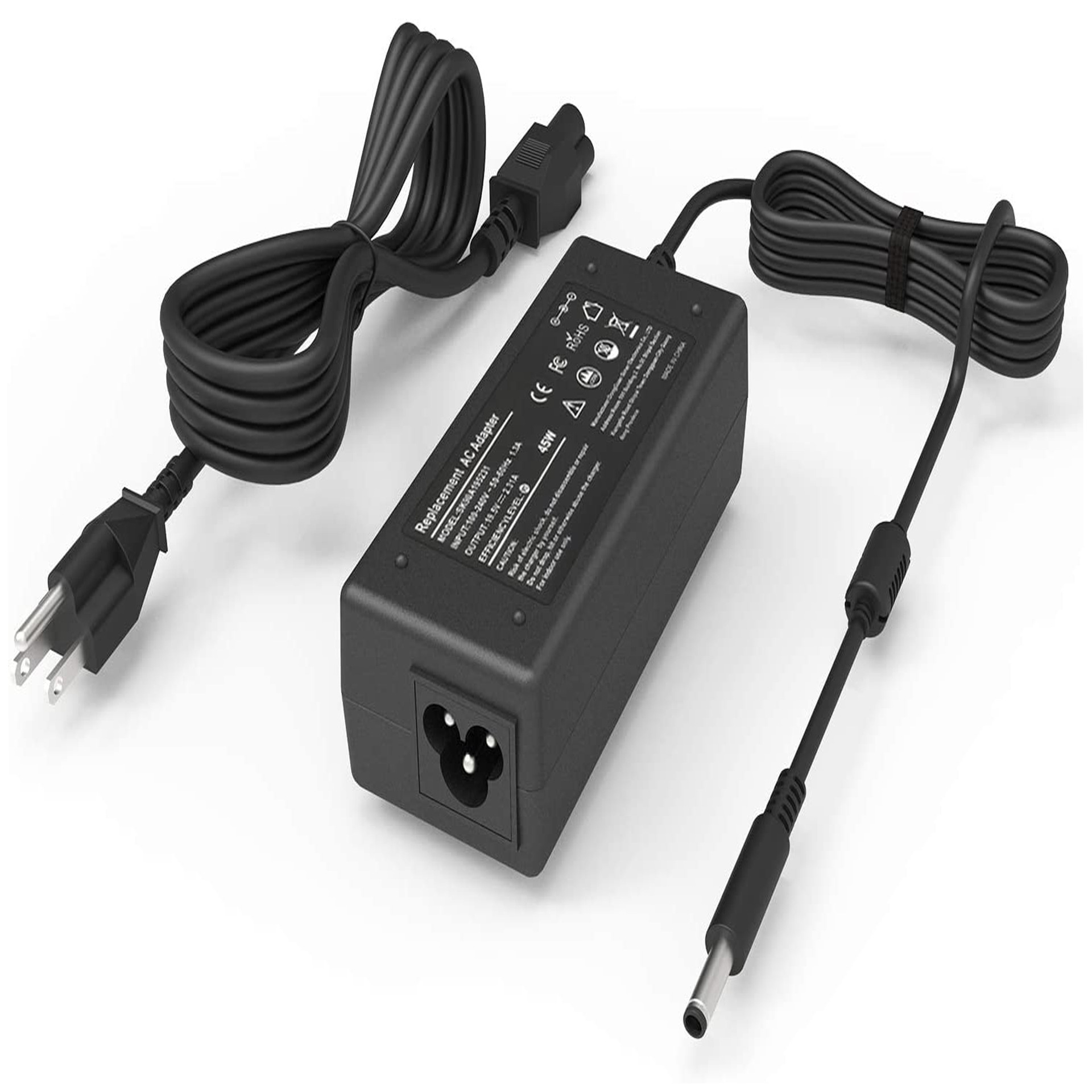 适用于戴尔45w笔记本轻便电源适配器dell 19.5v 2.31a电脑充电器