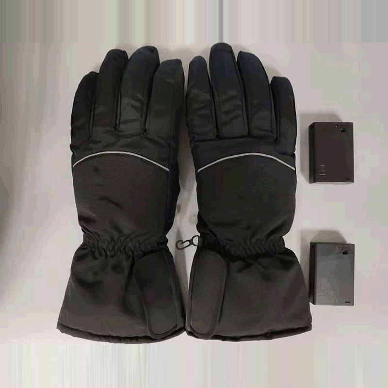 Factory in Stock Wholesale Electrically Heated Gloves/Five Finger Heating Gloves/Warm Gloves/Battery Box Heating Gloves