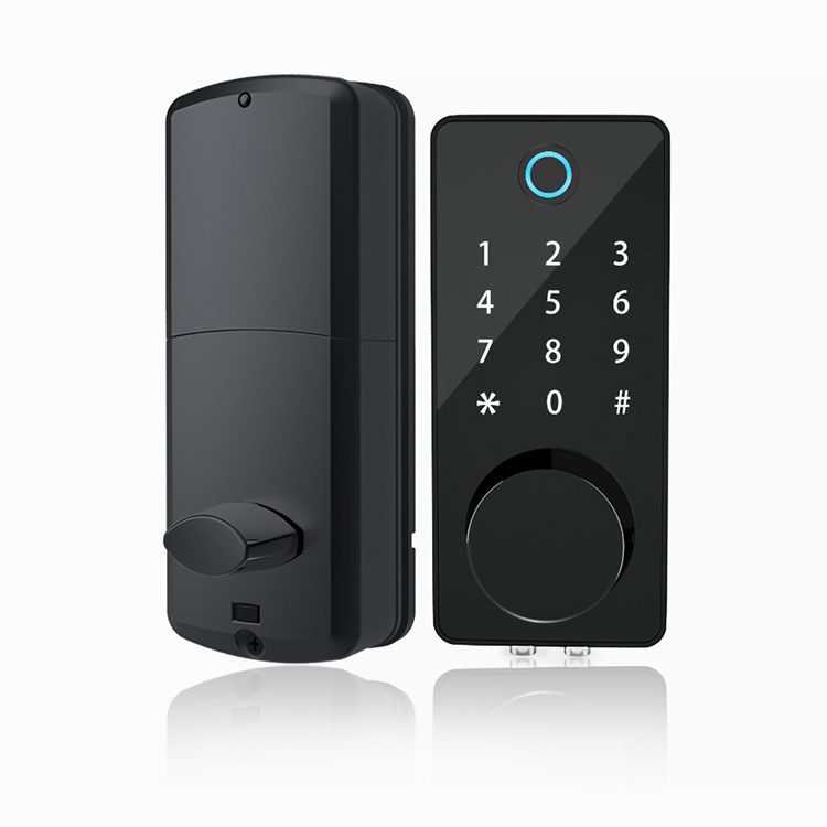 涂鸦智能锁蓝牙刷卡密码锁指纹门锁wifi远程开门智能家居外贸专供