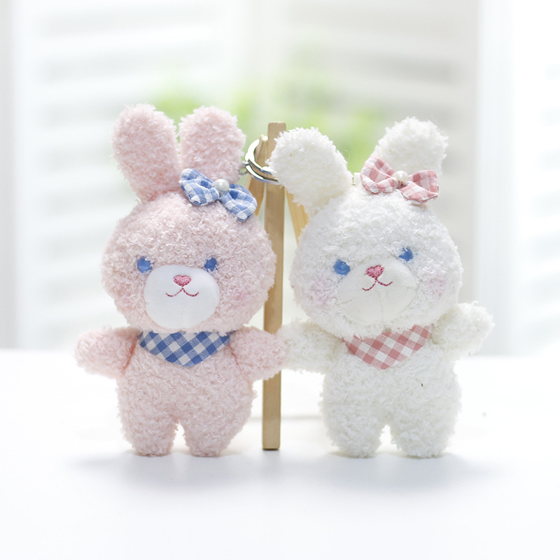 网红ins肖恩羊挂件毛绒玩具小羊公仔可爱迷你儿童包包挂饰钥匙扣