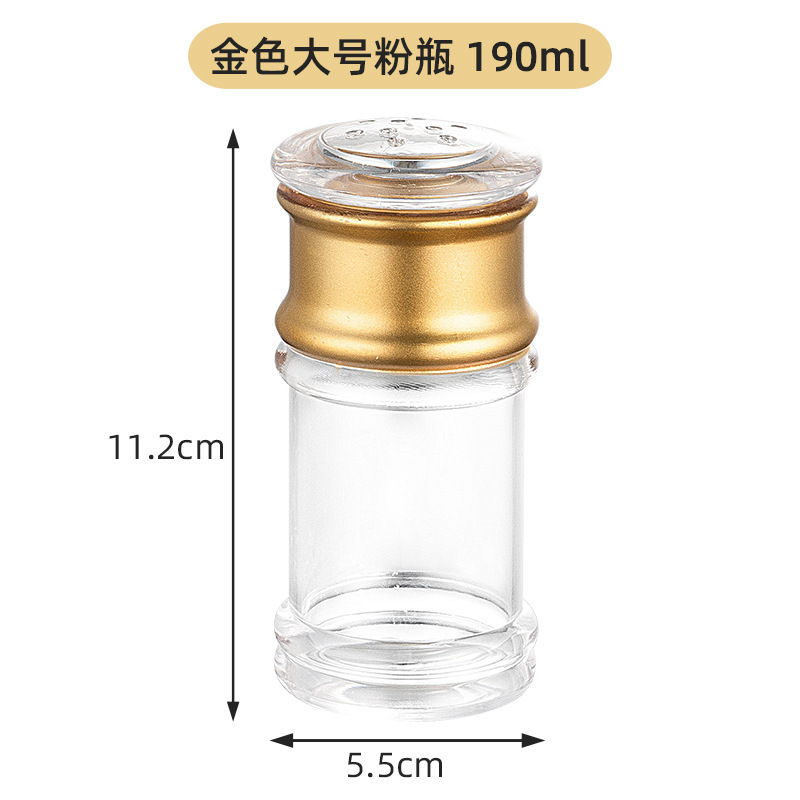 Toothpick Holder Acrylic PS Transparent Plastic Pepper Bottle Toothpick Bottle Toothpick Box Kitchen Supplies