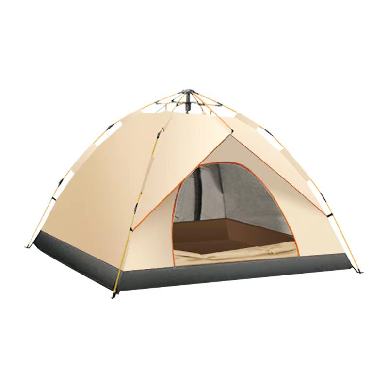 Outdoor Supplies Beach 3-4 People Travel Double-Layer Automatic Tent Camping Outdoor Tent Double Camping Tent