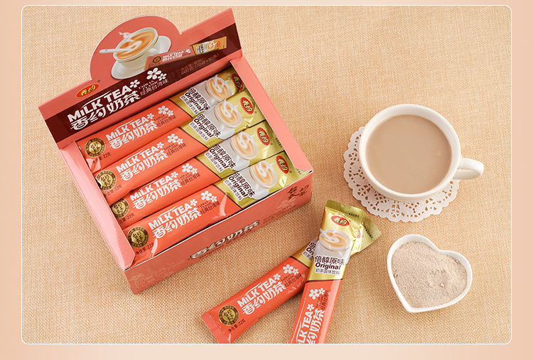 香约奶茶22g/条袋装整盒相约奶咖原味速溶奶茶粉冲饮早餐下午茶