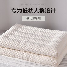 厂家直销水立方豆豆枕枕头低枕护颈椎助睡眠学生家用一对枕芯柔软