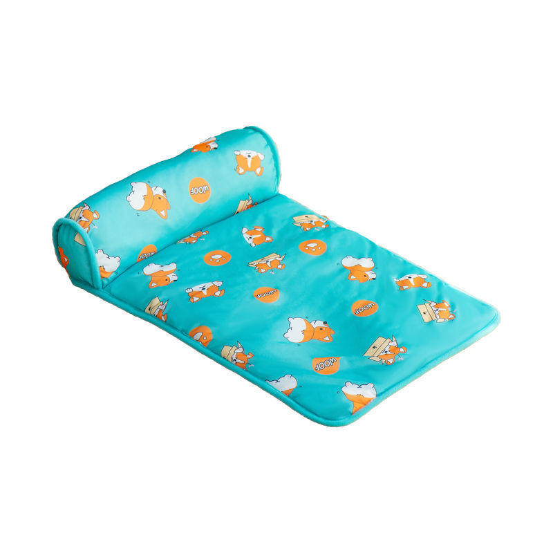 Pet Mat Bed Summer Cat Nest Cool Nest Cat Ice Silk Mat Kennel Small and Medium-Sized Dogs Teddy Ice Mat Cat