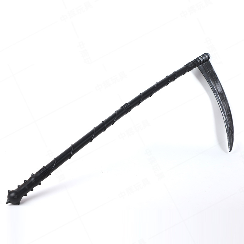 万圣节武器玩具塑料兵器化妆舞会装饰恶魔死神镰刀