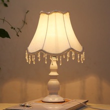 床头灯轻奢风欧式简约LED书房客厅卧室水晶创意装饰个性台灯调光