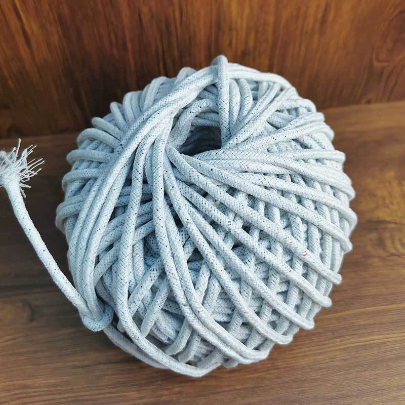 现货本白全棉包心绳捆绑编织毯圆滚边嵌绳子家用服饰沙发围边绳