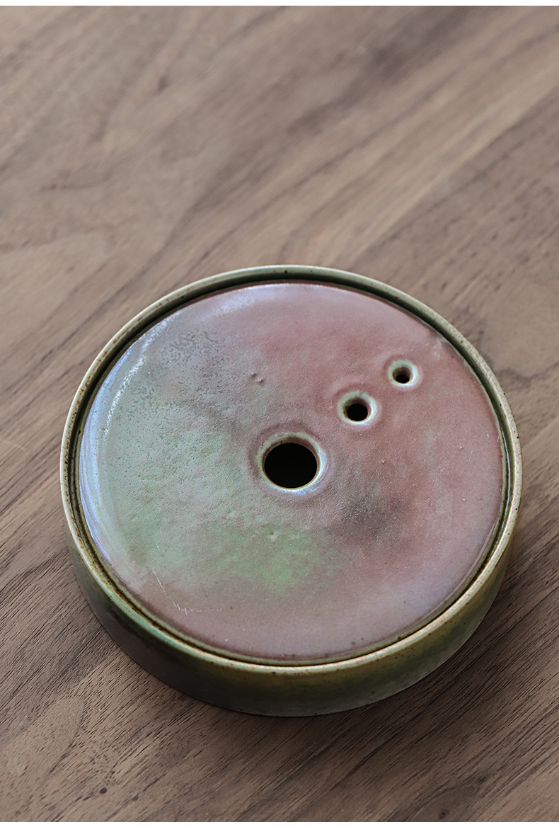 陶瓷壶承干泡台茶盘茶承紫砂壶底座壶托功夫茶具配件储水中式青花