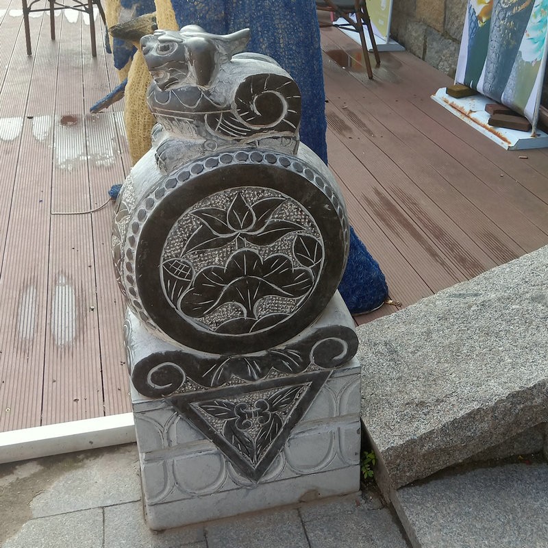 可加工定做门墩抱鼓石青石圆鼓门口摆放石门鼓门当做旧优惠石鼓