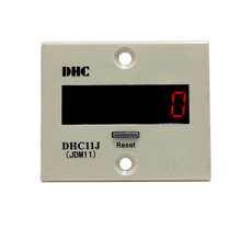 MY温州大华DHC 累计计数器 DHC11J-3DL 直流NPN接点输入信号 计数