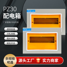 PZ30配电箱批发家用照明配电箱暗装漏保盒开关箱暗装回路配电箱