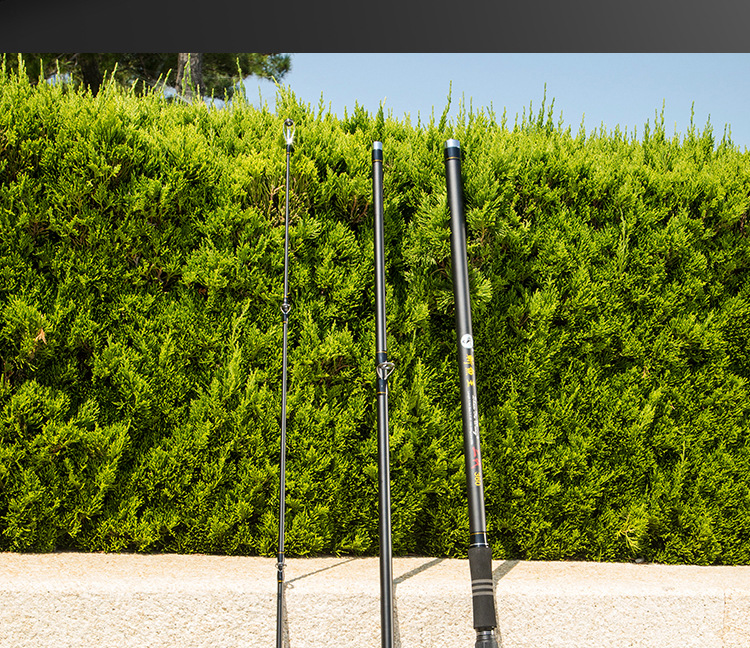 厂家批发斩鱼王二代轻锚竿可视锚鱼竿三节超硬巨物锚杆抛竿远投竿