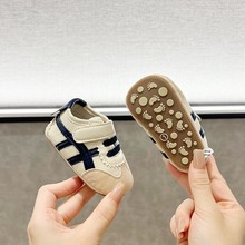 秋冬新款婴儿鞋男女宝宝0-1岁鞋袜一体不掉跟加厚加绒休闲学步鞋