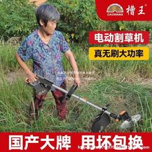 割草机大功率长续航德国电动除草机锂电全自动家用小型锄草打草