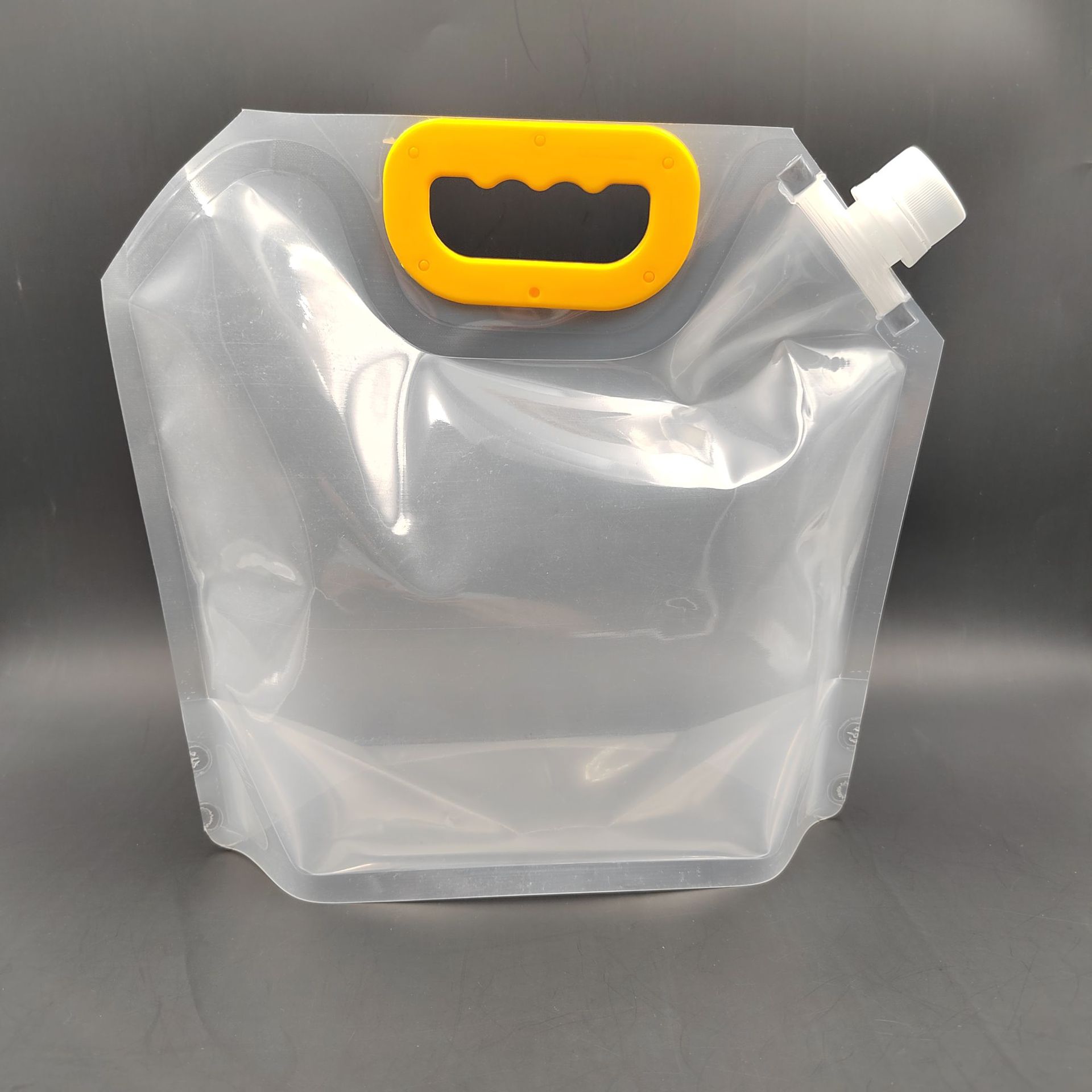 5l可手提自立吸嘴水袋 富氢水包装袋 登山饮用水袋定制可印刷logo