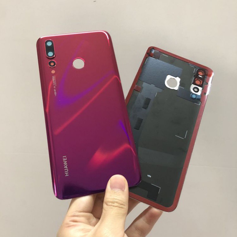 适用于华为nova4原装玻璃后盖nova4e后盖原厂电池中框盖后壳背板