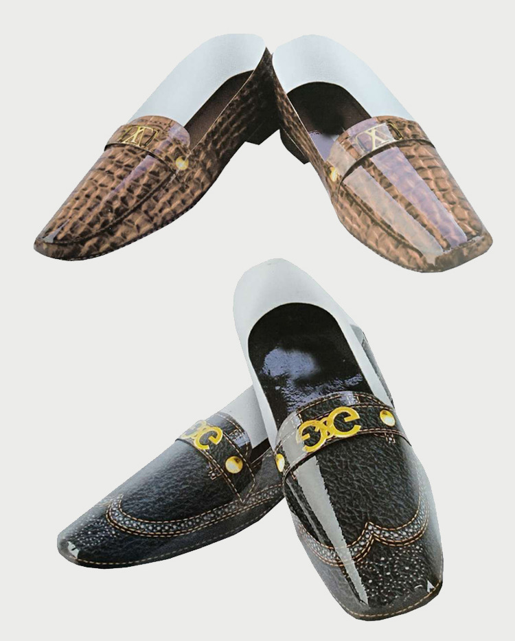 七月半清明道教冥用殡葬祭祀祖用品男女纸鞋 子纸扎皮鞋成品批发