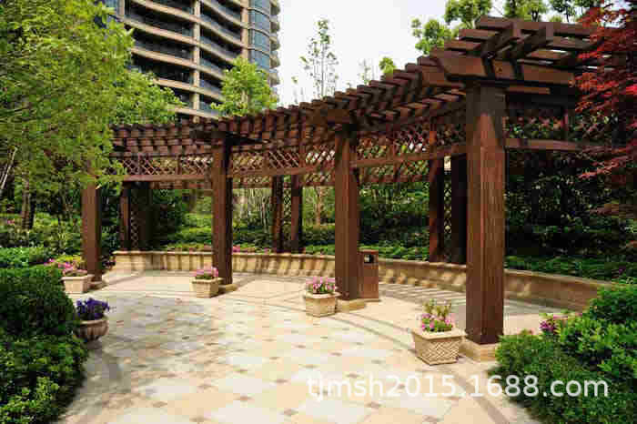 金属廊架 室外景观廊架 金属制品 钢结构廊架