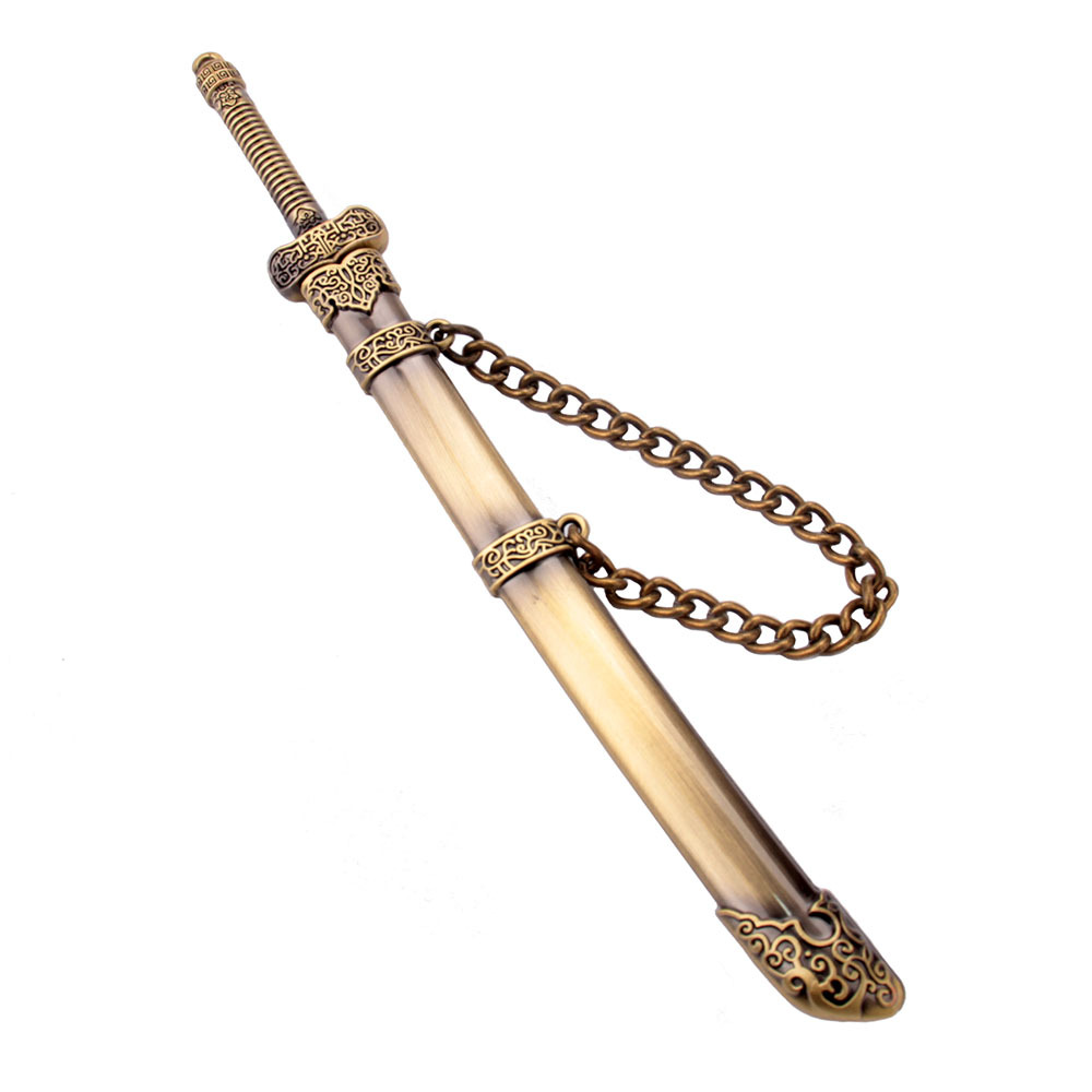 盗墓笔记周边 小哥张起灵黑金古刀鞘刀 动漫刀鞘武士刀 跨境批发