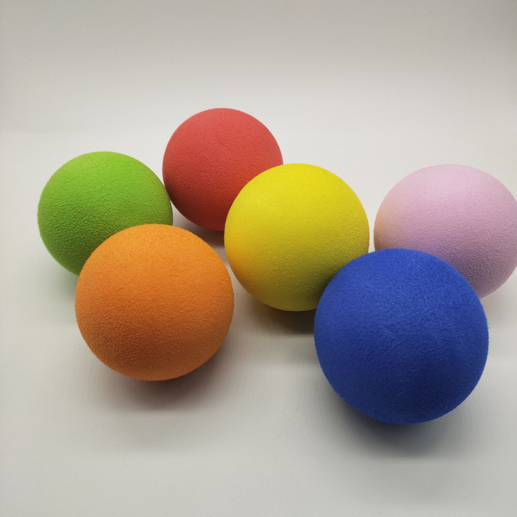 海绵植绒海绵球