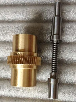 可定蜗轮蜗杆 平衡传动蜗轮机器配件蜗杆阿基米德蜗杆-阿里巴巴