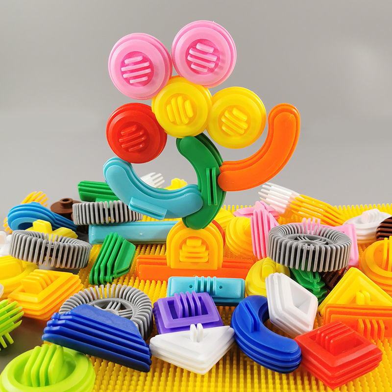 儿童软胶积木早教益智玩具婴儿0-1岁拼插拼装宝宝幼儿园室内玩具