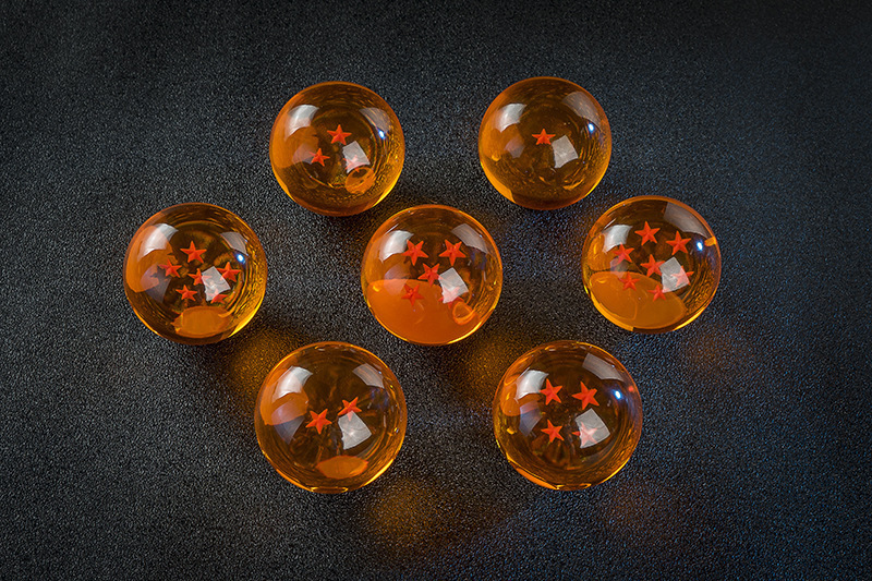 七龙珠 召唤神龙 七星 悟空球 全套 中号 小号 手办模型摆件盒装