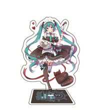 【双层】初音未来立牌 洛天依二次元动漫周边摆件亚克力双面摆件