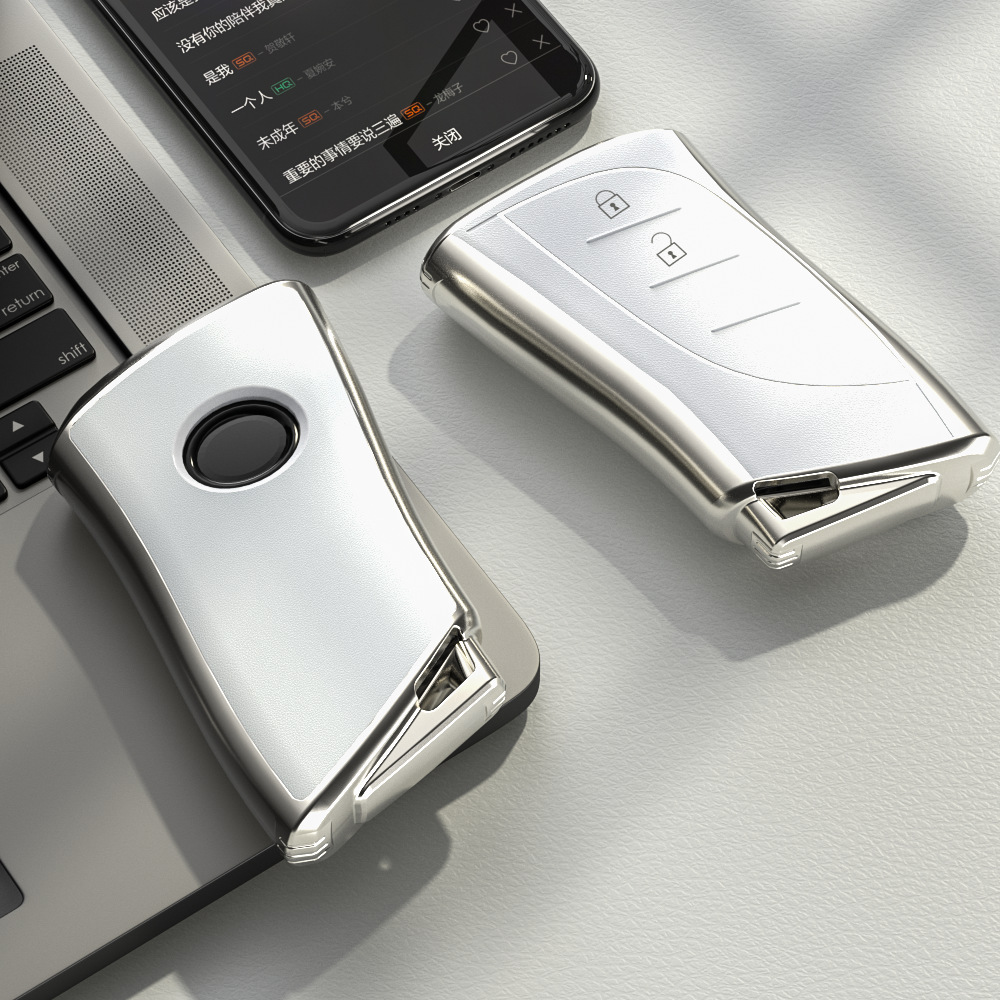 适用于雷克萨斯车钥匙套新es200es300hls500hx260h皮纹车钥匙包扣