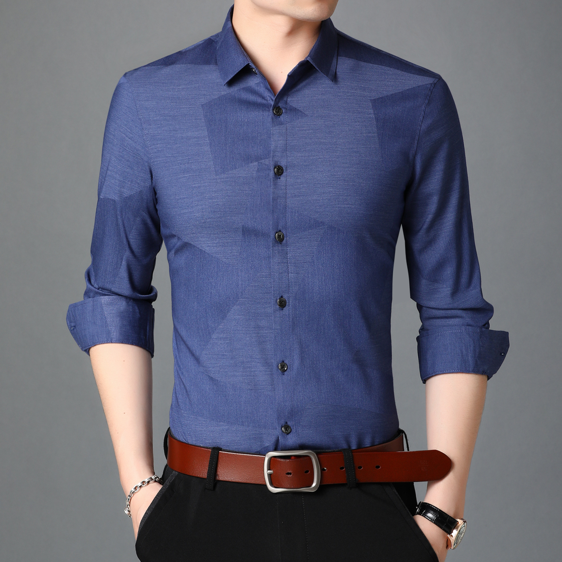 中大男童衬衫薄款