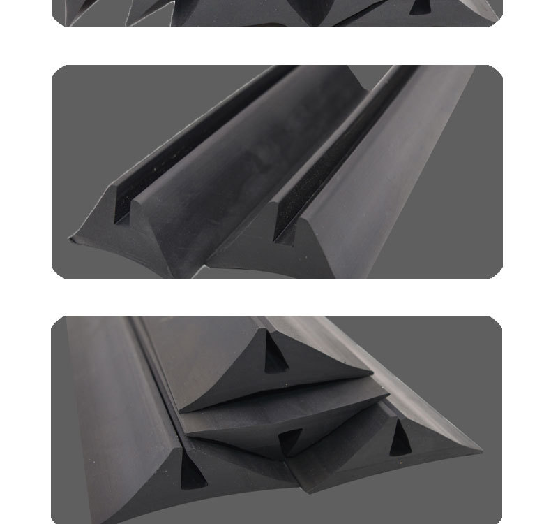 t型梁模板止浆条 燕尾止浆条 桥梁模板胶条 制梁台座橡胶条