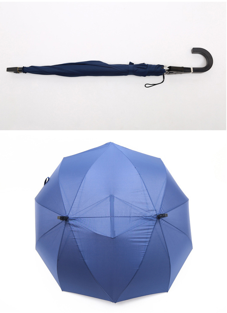 创意连体情侣双人伞双顶双杆双色雨伞男女长柄伞情人节礼品伞现货