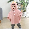 Cross border baby Cape cloak shelter from the wind spring and autumn Adidas go out Cheaters children coat Autumn and winter baby Shawl