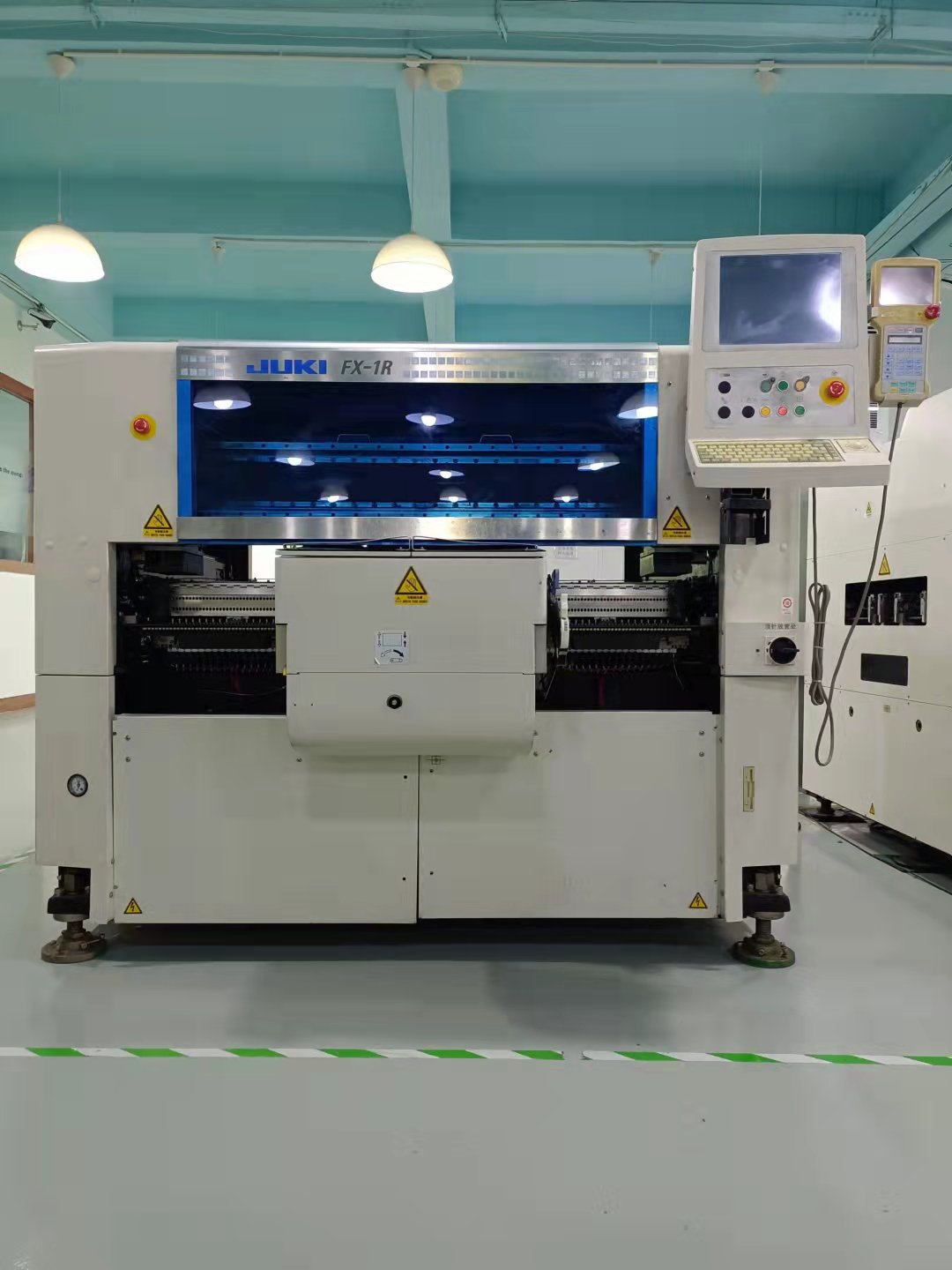 【送100套飞达】juki fx-1r双臂八头高速贴片机 二手贴片机.-阿里巴巴